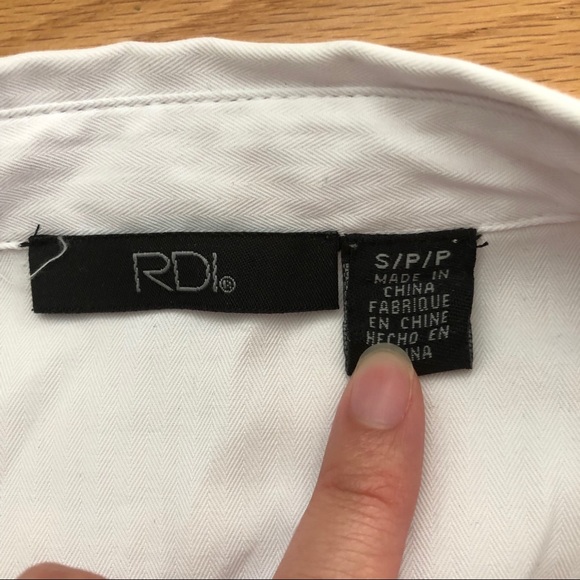 White Button Down Shirt - Picture 4 of 6